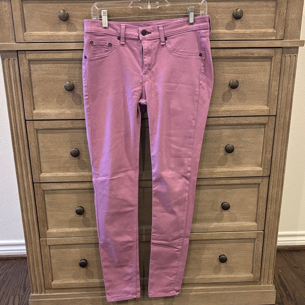 rag & bone Women's Lavender Skinny Jeans